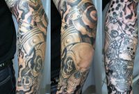 Modern Sleeve Tattoo Designs Upper Arm Half Sleeve Tattoo Designs for proportions 1024 X 926