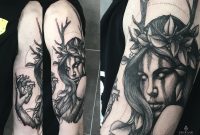 Mother Nature Half Sleeve Tattoo In Progress On Behance with dimensions 1200 X 954