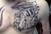 Motocross Tattoo On Chest Paul Priestley in dimensions 960 X 960