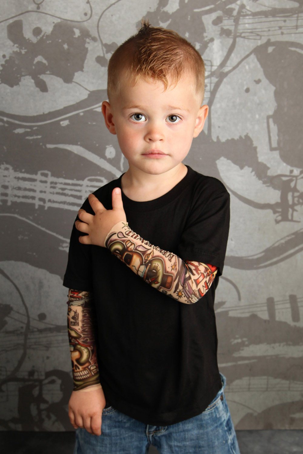 Mum Designs Fake Tattoo Sleeves For Alternative Babies And inside dimensions 1000 X 1500