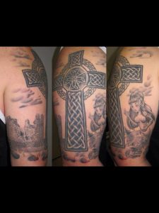 My Celtic Half Sleeve Tattoo With Celtic Cross Selkie Obriens intended for measurements 1536 X 2048