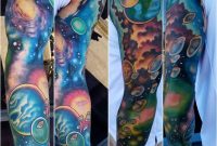 My First Tattoo Galaxy Sleeve Jared At Tempest Tattoo In Dickson regarding proportions 1920 X 1920