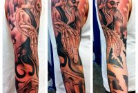 My Zeus Sleeve Tony Goeke Love Hate Body Art intended for proportions 1024 X 1024