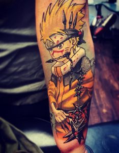 Naruto Tattoo Colormyworldpiink On Deviantart for size 789 X 1012