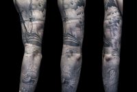 Nautical Full Sleeve Tattoo For Men Part 2 Steve Toth Steve with regard to proportions 1000 X 1000