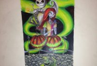 Nightmare Before Christmas Tattoo Sleeve Design Emberx2xinferno9 throughout proportions 774 X 1032