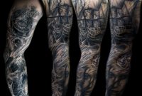 Ocean Ship Compass Sleeve Tattoo Mancia Stygian Gallery with regard to proportions 3600 X 3600