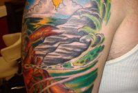Ocean Tattoo Half Sleeves Ocean Scene Half Sleeve Nateosborne with size 774 X 1032