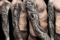 Octopus Sleeve Tattoo Chaim Machlev Inkedcollector within measurements 1400 X 933