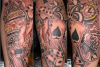 Old School Half Sleeve Tattoo Darren Burton At Rock N Ink Tattoo for measurements 1024 X 1024