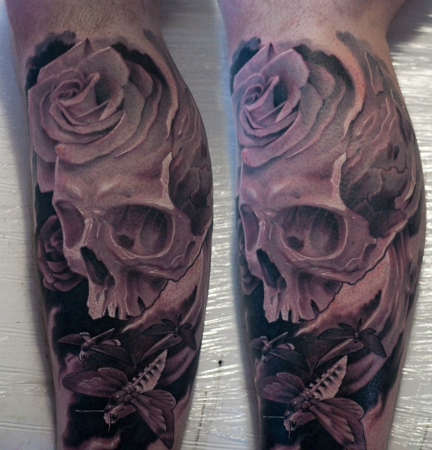 One Of The Most Popular Themes For Tattoo With Skulls Skull Tattoos throughout dimensions 885 X 923