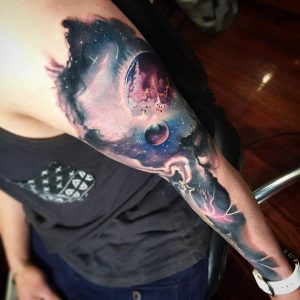 Outer Space Sleeve Tattoo Best Tattoo Ideas Gallery inside dimensions 1080 X 1080