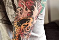 Part Of My Japanese Koi Carp Full Sleeve Done Dom Holmes At The intended for proportions 2448 X 3264