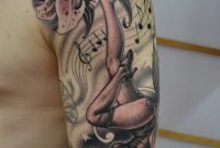 Pin Up Girl Tattoo On Sleeve with sizing 853 X 1280