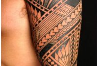 Polynesian Sleeve Tattoo Designs Popular Tattoo Design in sizing 654 X 1239