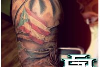 Puerto Rico Half Sleeve I Busted Puertorico Flagtattoo Blasted regarding dimensions 960 X 960