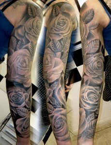 Realistic Tattoo Sleeves Cool Tattoos Bonbaden inside proportions 1024 X 1339