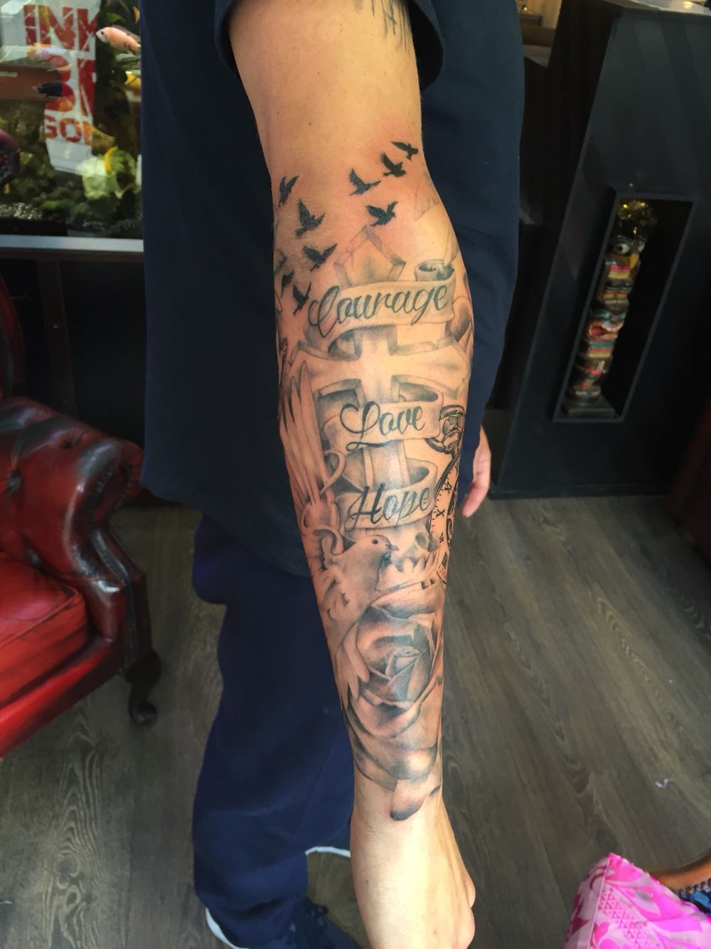 Really Enjoyed This Half Sleeve Writing Not Done Me He Sat pertaining to size 1000 X 1334