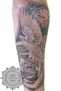 Rose Sleeve Tattoo Designs For Men Half Sleeve Tattoos Forearm in sizing 736 X 1104