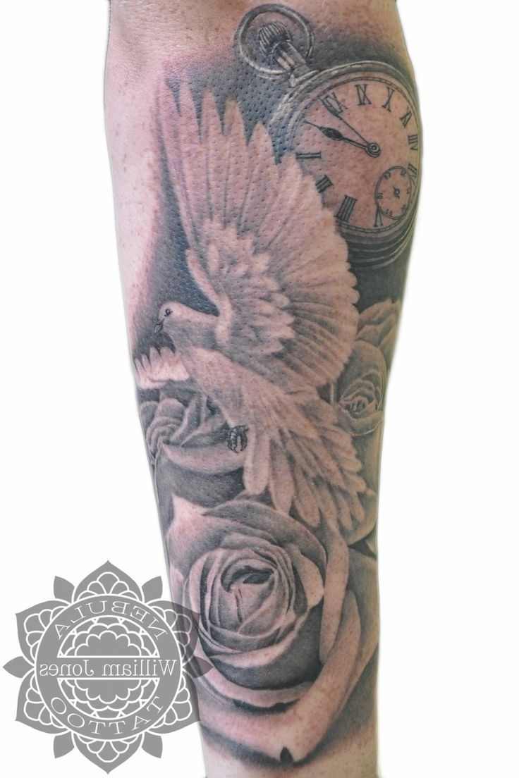 Rose Sleeve Tattoo Designs For Men Half Sleeve Tattoos Forearm inside proportions 736 X 1104