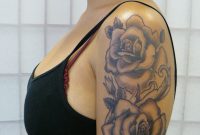 Rose Tattoo Sleeves Sleeve Tattoo Girls Quarter Sleeve Tattoos within proportions 1056 X 1504
