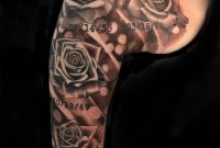Roses Half Sleeve Tattoo Francisco Ordonez Darksideofthewall intended for size 1500 X 2048