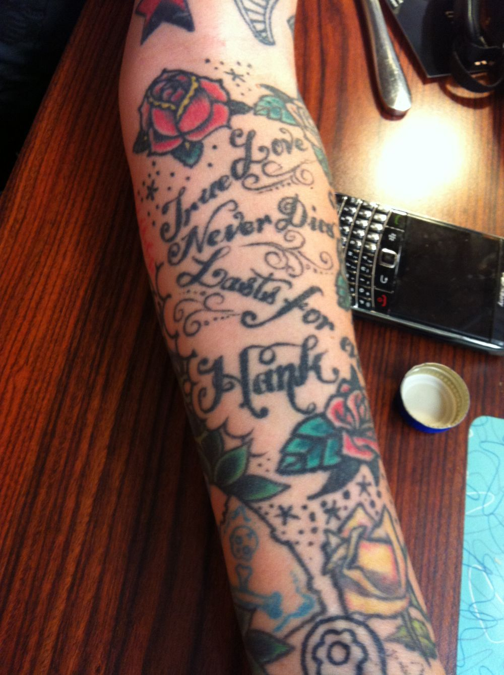 Sailor Jerry Tattoos Arm Sleeve Louise Henk Arm Tattoo 1000 with proportions 1000 X 1339