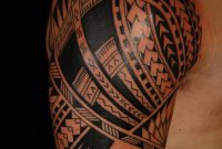 Samoan Half Sleeve Tattoo For Men for proportions 1067 X 1600