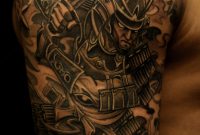 Samurai Tattoos Half Sleeve Samurai And Pagoda Tattoo Projects with regard to size 2166 X 4073