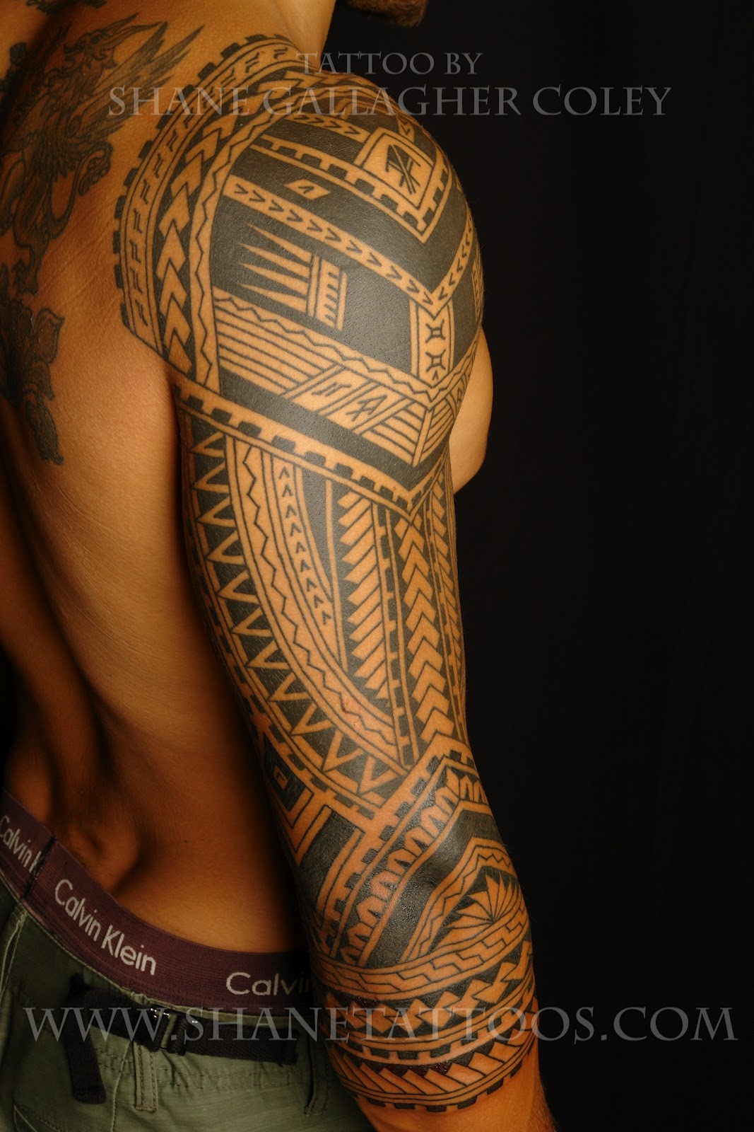 Shane Tattoos Polynesian 34 Sleeve for size 1067 X 1600