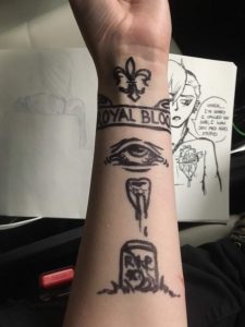 Sharpie Tattoo Emo Amino throughout dimensions 768 X 1024