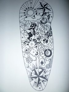 Simple Half Sleeve Tattoo Designs Tattoo Fantastic in size 774 X 1032