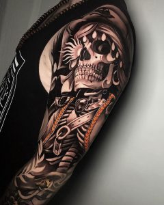 Skeleton Sleeve Best Tattoo Design Ideas pertaining to dimensions 1040 X 1300