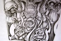 Skull Half Sleeve Tattoo Designs Half Sleeve For A Tattoo for measurements 774 X 1032