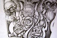 Skull Half Sleeve Tattoo Designs Half Sleeve For A Tattoo throughout sizing 774 X 1032