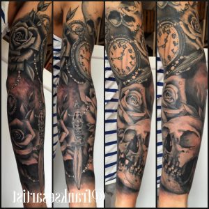 Skull Tattoo Sleeves Gallery 100 The Best Skull Tattoo Designs For in proportions 1080 X 1080