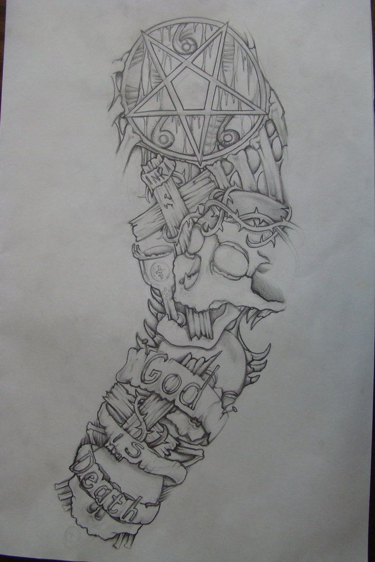 Sleeve Drawing Done 3 Yrs Ago Chrismorillo On Deviantart Tatto for size 730 X 1095