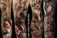 Sleeve No68 Tattoo Justyna Kurzelowska Dark Rose Tattoo intended for sizing 3167 X 3795