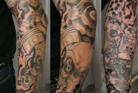 Sleeve Tattoo Background Designs Half Sleeve Tattoo Background Ideas throughout proportions 1024 X 926