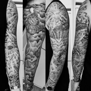 Sleeve Tattoo Stairwaytoheaven Stortliv Family Faith Hope Love in dimensions 2048 X 2048