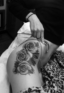 So Glad I Finally Did It Rose Hip Tattoo Side Tattoos within size 1938 X 2811