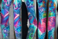 Space Tattoo Sleeve Nikasamarina On Deviantart intended for measurements 839 X 952