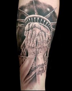 Statue Of Liberty Tattoo Dan K Limited Availability At with proportions 1620 X 2047