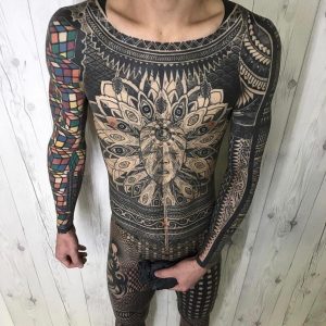 Stumbled Across This Pretty Insane Cubing Tattoo Sleeve Not Mine with regard to proportions 1242 X 1242