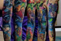 Superhero Tattoos Superhero Hand Tattoo Superhero Full And Half with regard to measurements 894 X 894