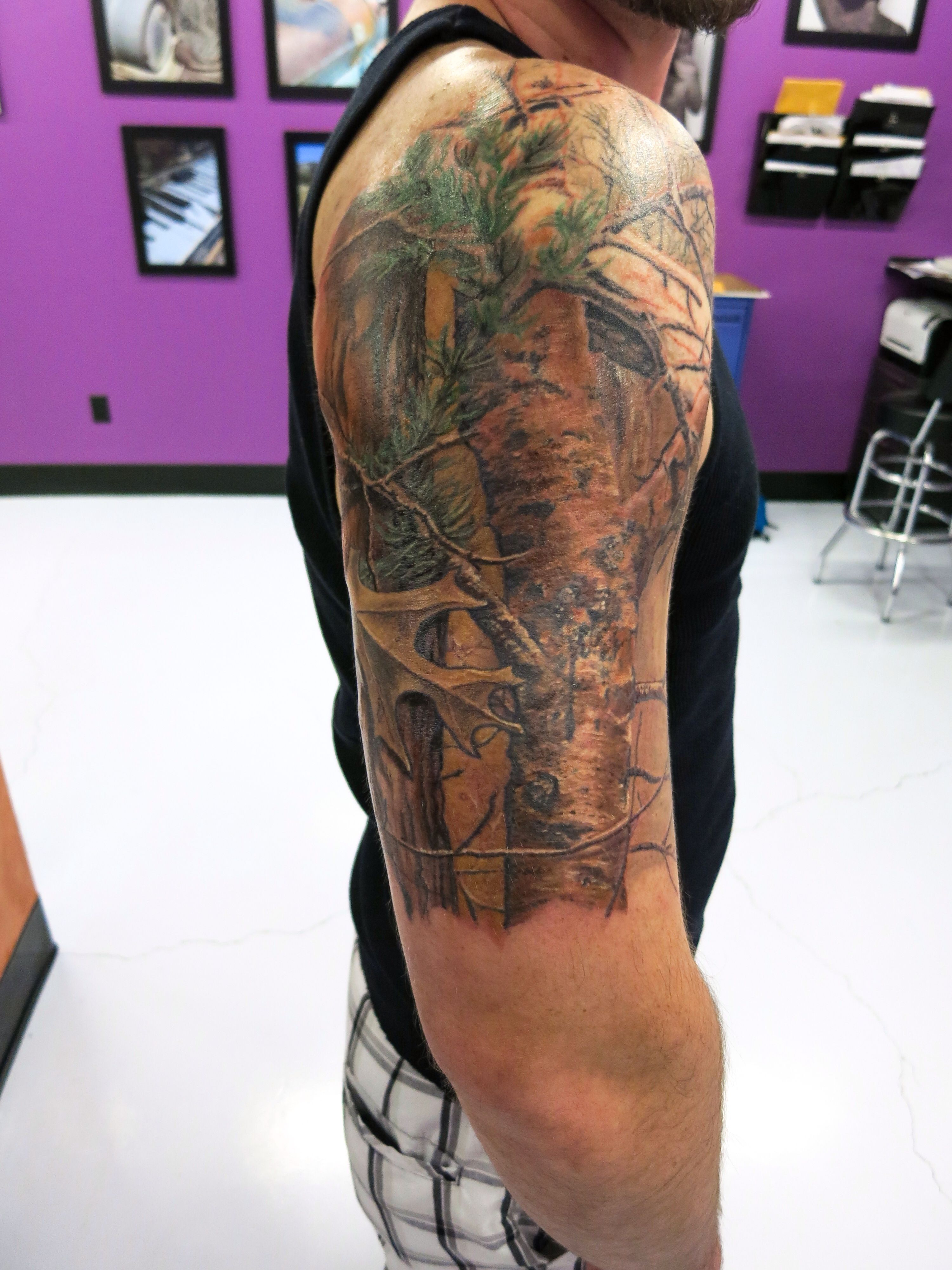 Tattoo For Brad Realtree Camo Hd Tattoo Could Put The Girls Names for sizing 3000 X 4000