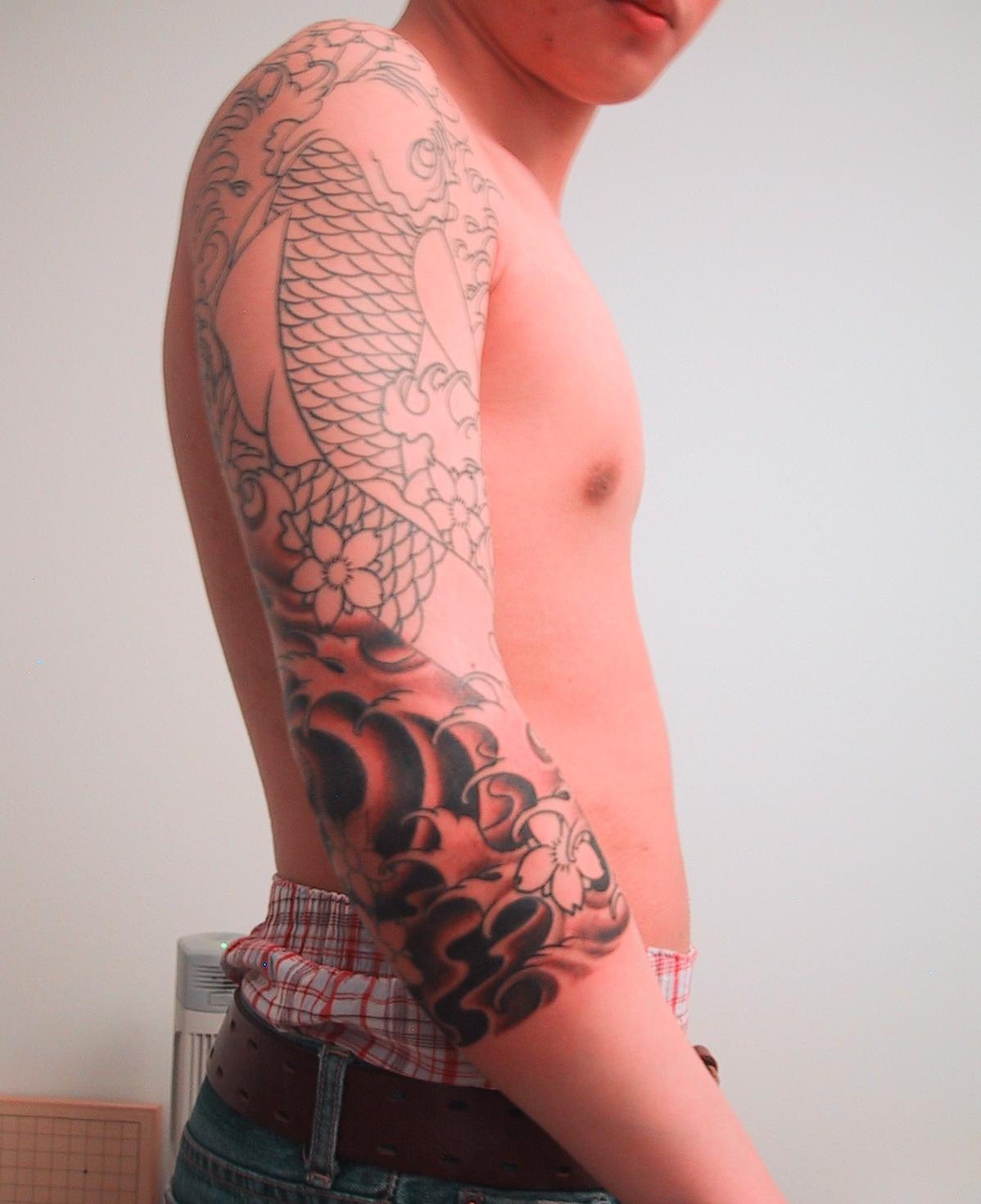 Tattoo Innovation The Diversity Of Japanese Sleeve Tattoo Designs in measurements 1198 X 1471