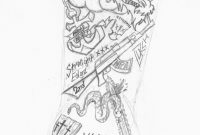 Tattoo Sleeve Horrorpunkotaku On Deviantart intended for proportions 597 X 1337