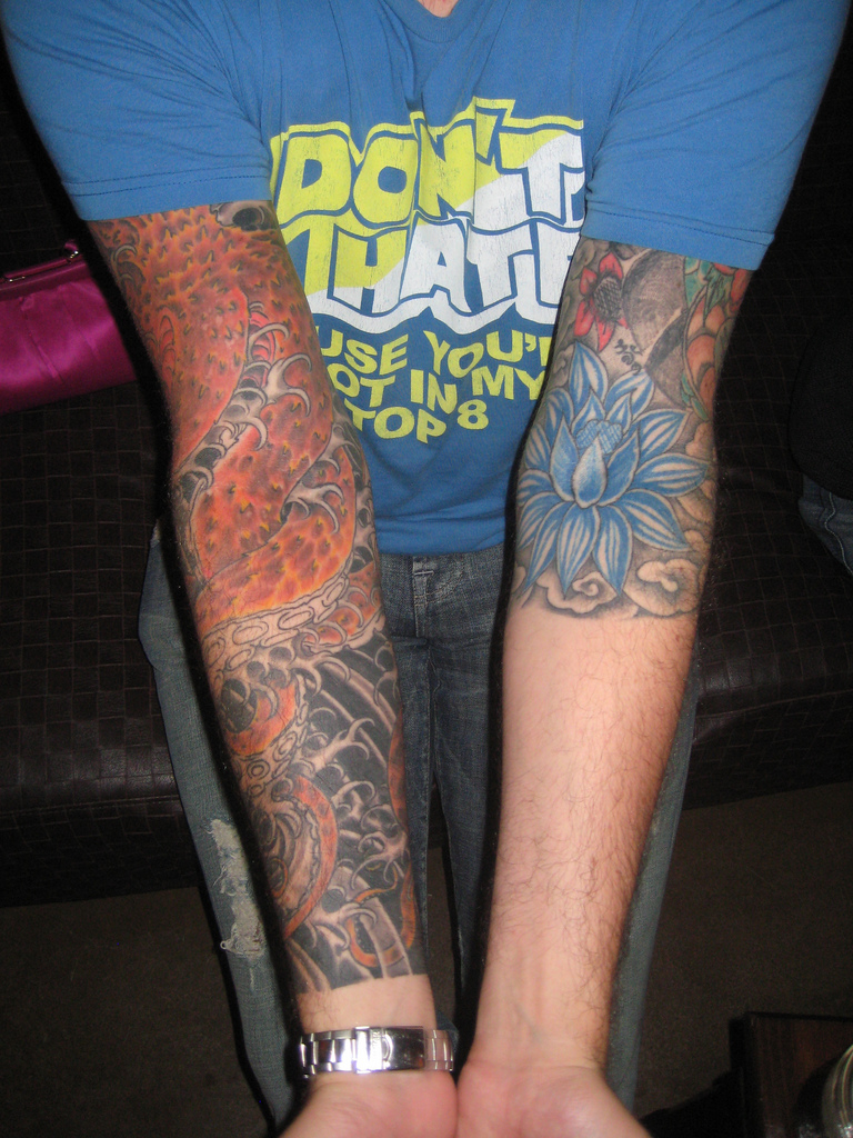 Tattoo Sleeve Ideas 15 Awesome Sleeve Tattoos Designs within measurements 768 X 1024