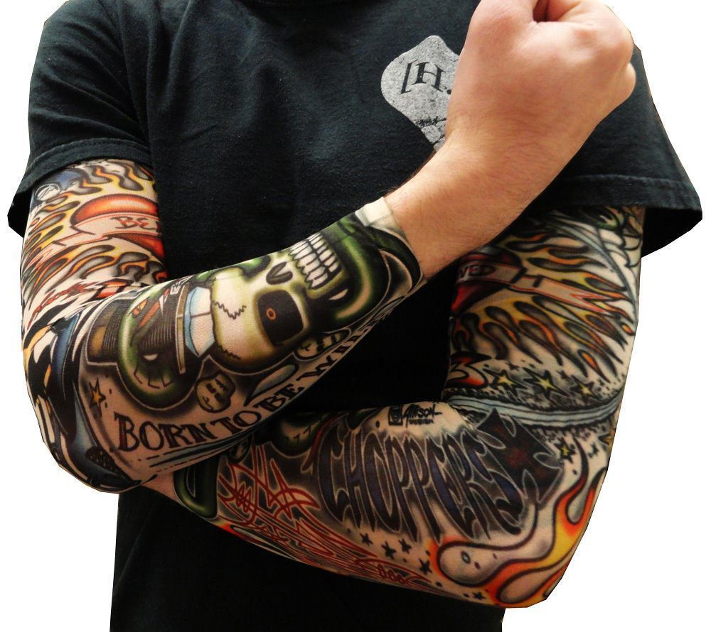 Tattoo Sleeve Sun Uv Protection Stretch Arm Cover Cycling Driving pertaining to size 1000 X 890